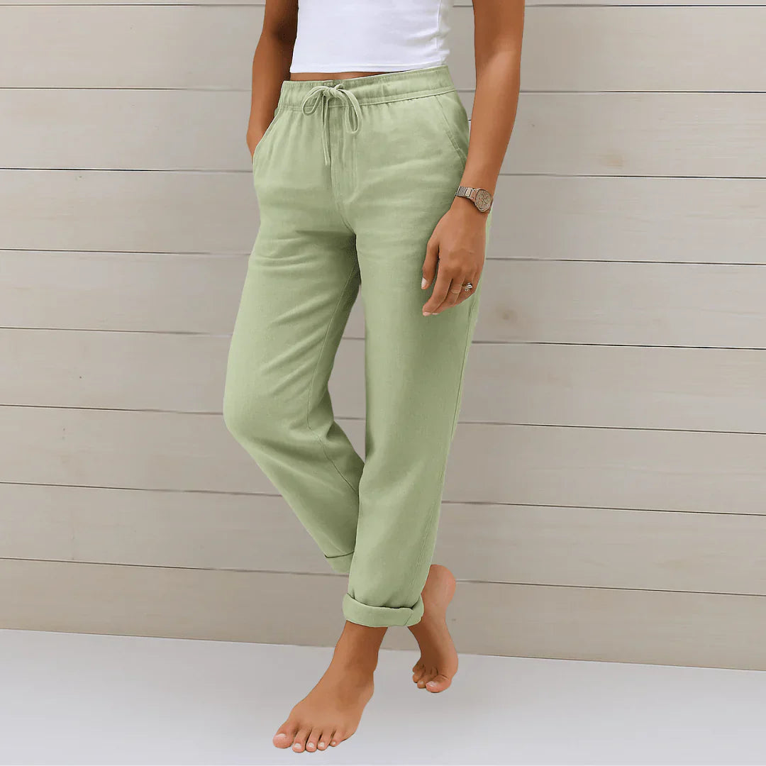 Linea Linnen Comfort Broek - 1+1 Gratis