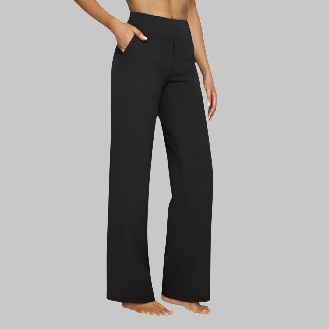 FlexEase Pant | Hoge Taille | Minimalistische Wide-Leg