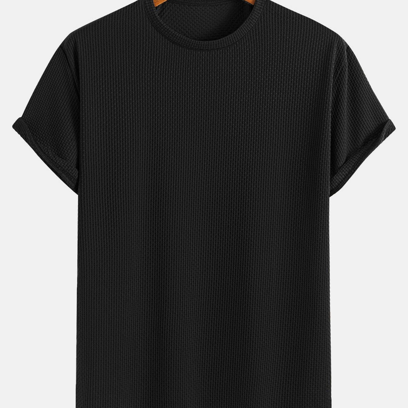 Subtle Stripe Texture T-Shirt | Ademend & Modern | Geraffineerde Look