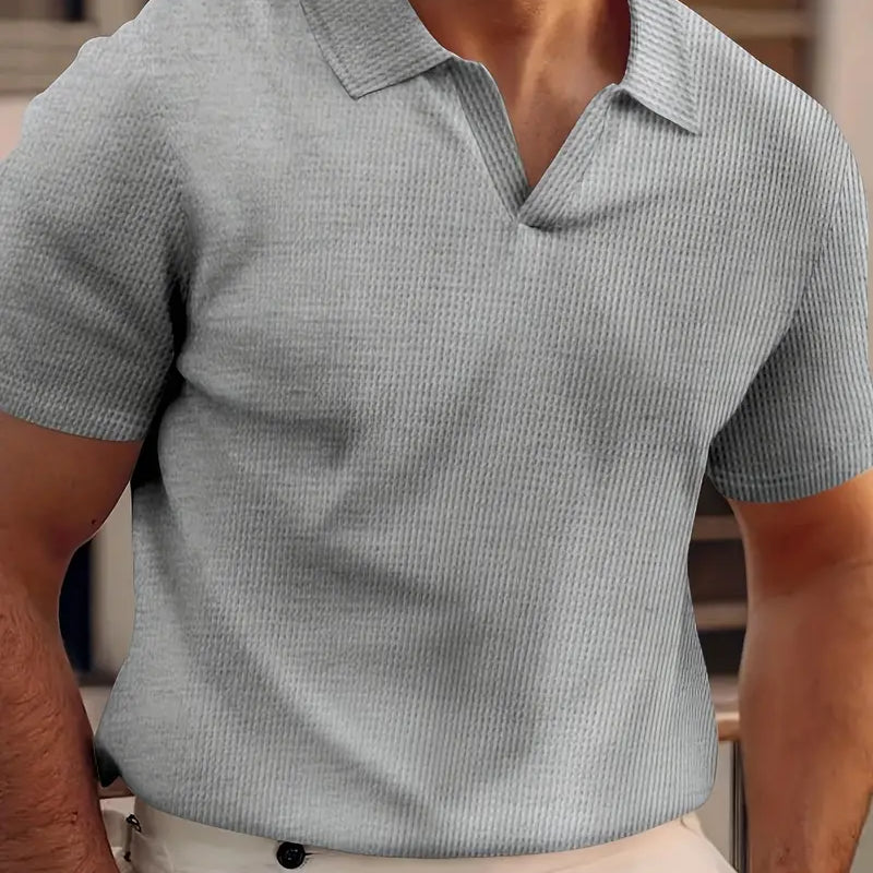 Poloshirt met korte snit en klassieke kraag