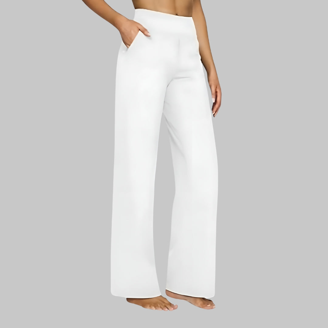 FlexEase Pant | Hoge Taille | Minimalistische Wide-Leg