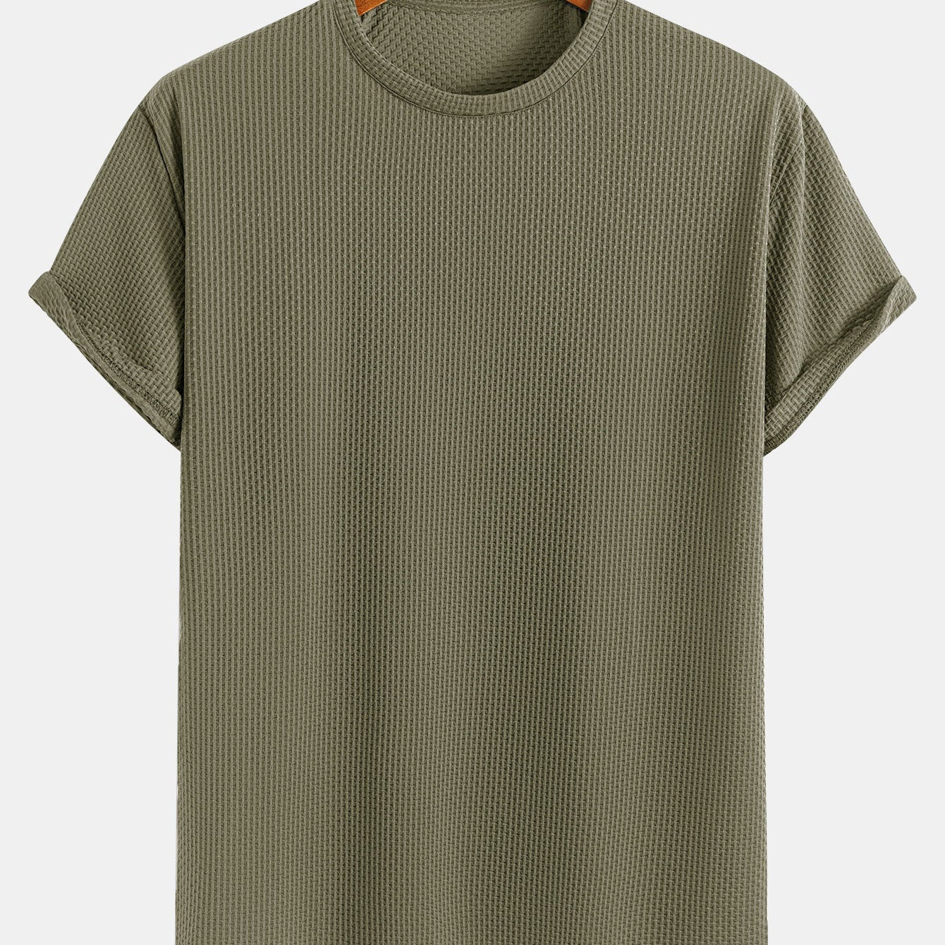 Subtle Stripe Texture T-Shirt | Ademend & Modern | Geraffineerde Look