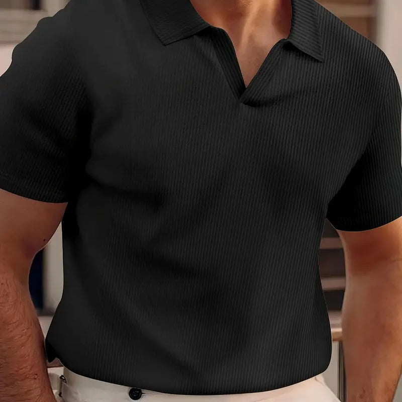 Poloshirt met korte snit en klassieke kraag