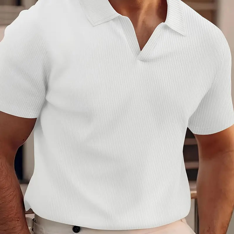 Poloshirt met korte snit en klassieke kraag