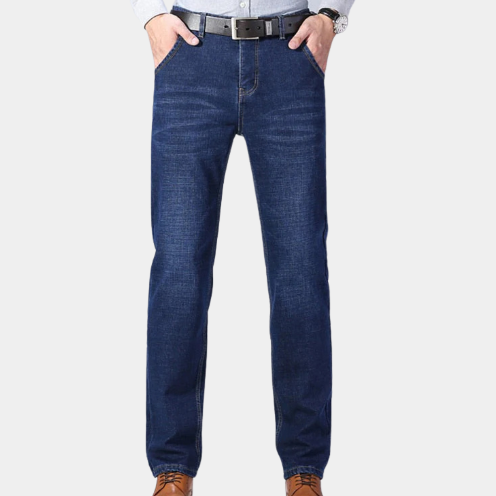 Arctic Denim | Rechte Pasvorm | Warm Gevoerd