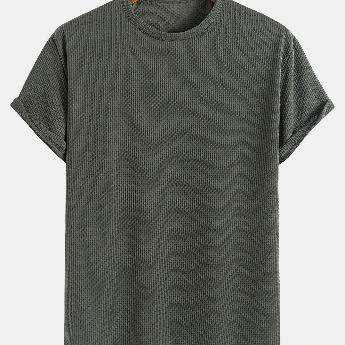 Subtle Stripe Texture T-Shirt | Ademend & Modern | Geraffineerde Look