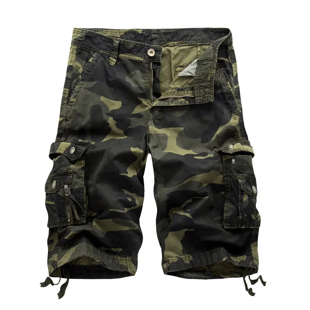 Urban Camo Short | Cargo Stijl | Gedurfde Camouflageprints