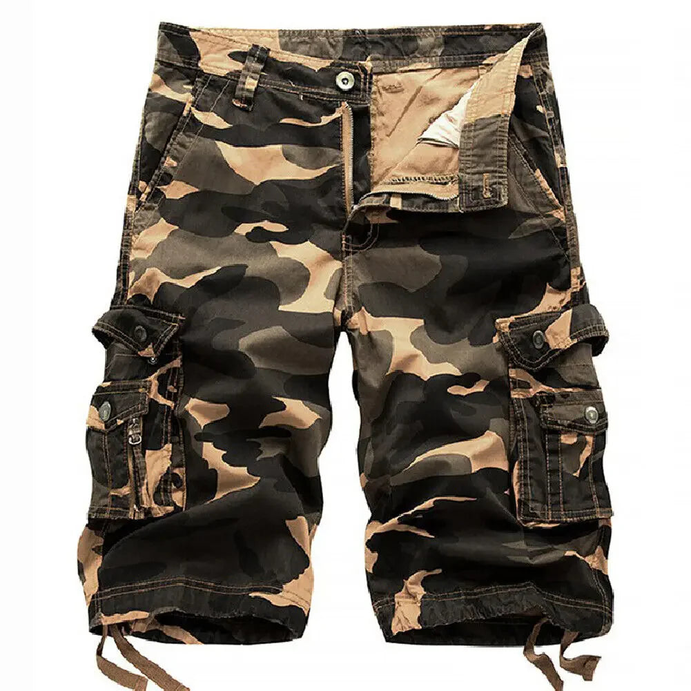 Urban Camo Short | Cargo Stijl | Gedurfde Camouflageprints
