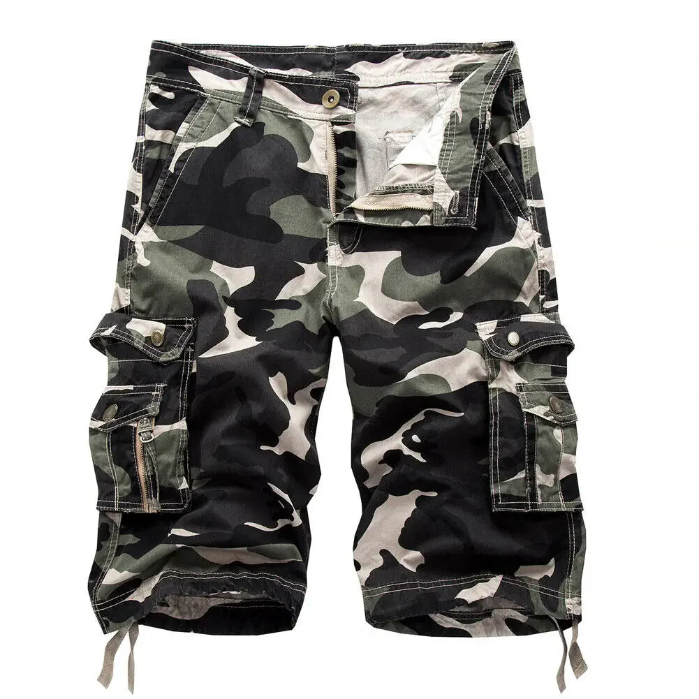 Urban Camo Short | Cargo Stijl | Gedurfde Camouflageprints