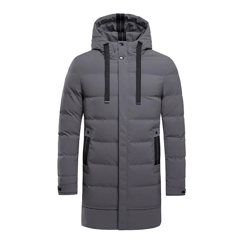 Lange Gewatteerde Winterjas | Warm & Waterafstotend | Perfect voor Outdoor & Casual