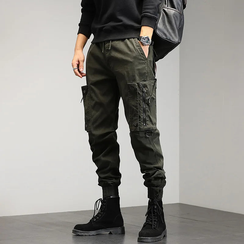 Cargo Joggers | Katoenmix | Tapered Fit & Meerdere Zakken