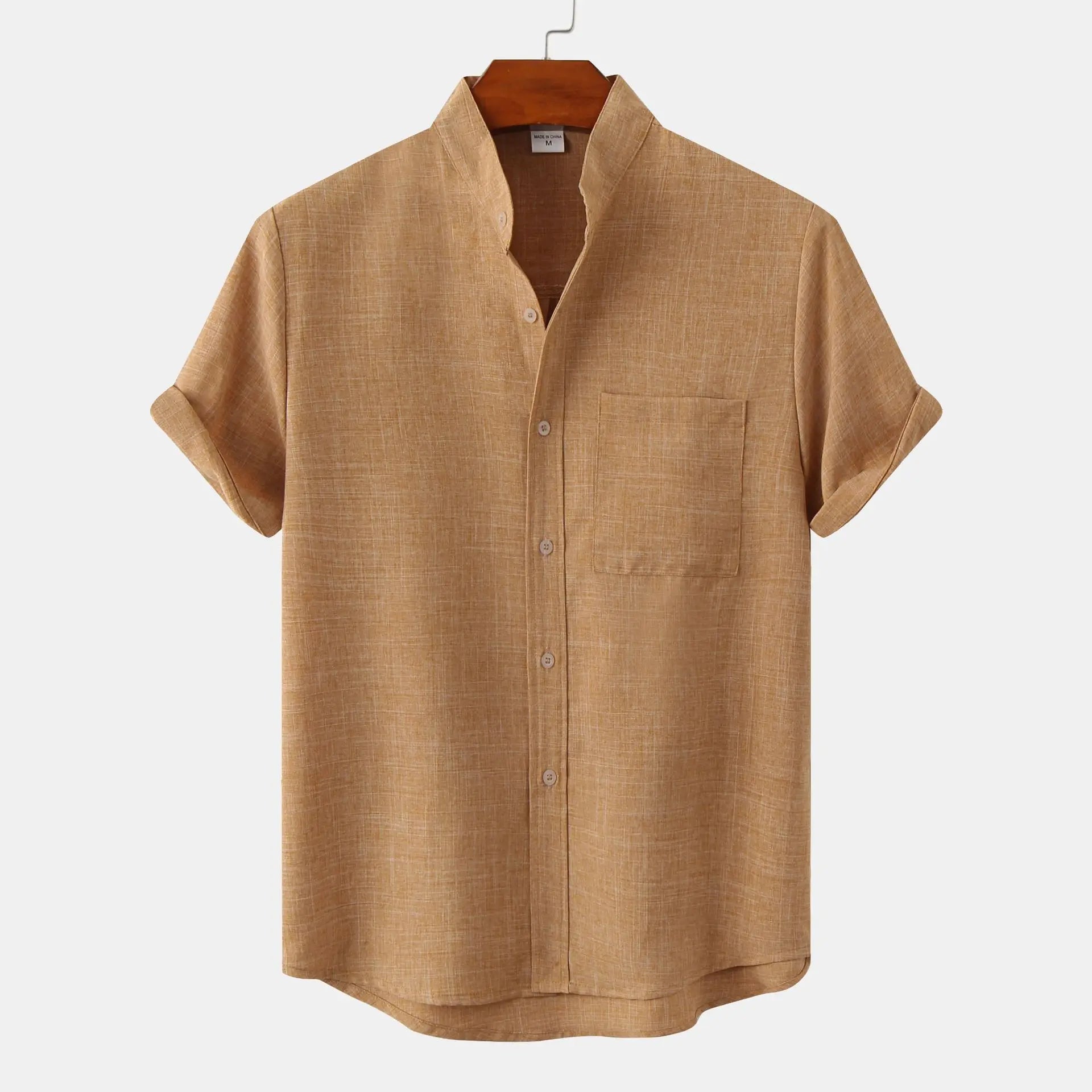 Havana Linnen Shirt | Open Kraag | Luchtige Zomerstijl