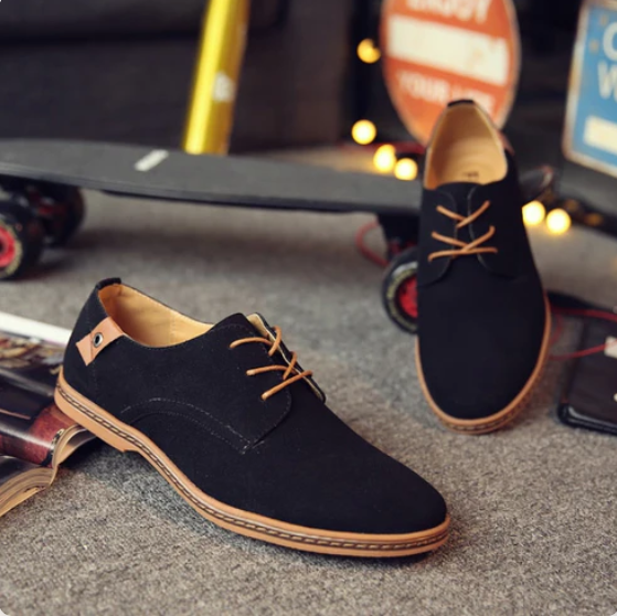 Suède Derby Heren Schoenen | Veterschoen | Smart Casual Elegantie