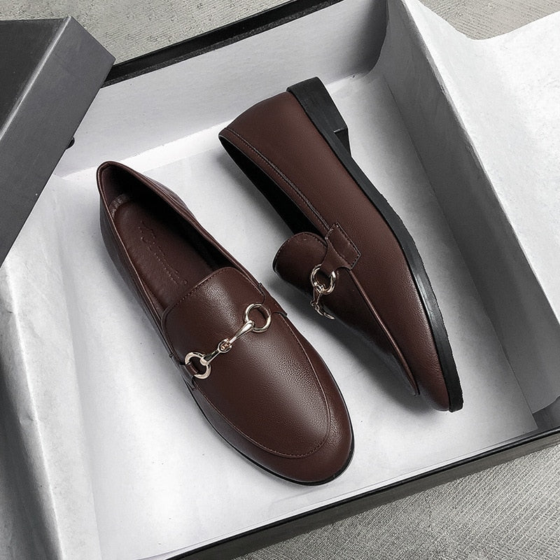 Elegance Horsebit Loafers | Tijdloze Leren Instappers