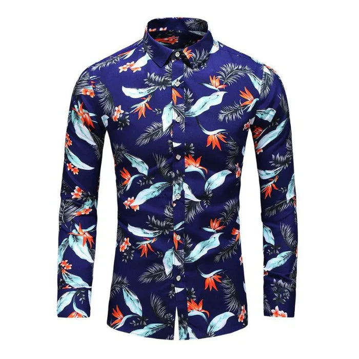 Flora Shirt | Slim Fit | Gedurfde Bloemenprint