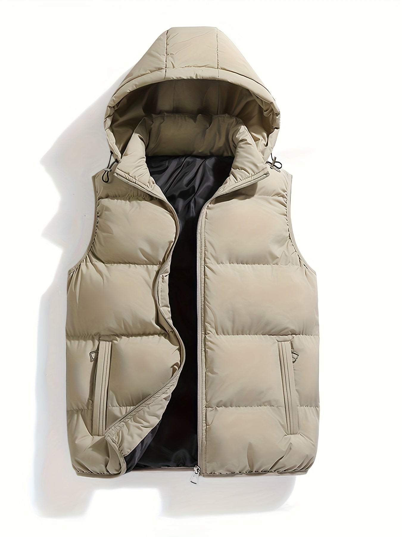 Heren Gewatteerde Bodywarmer met Capuchon | Streetstyle Layer | Licht & Warm