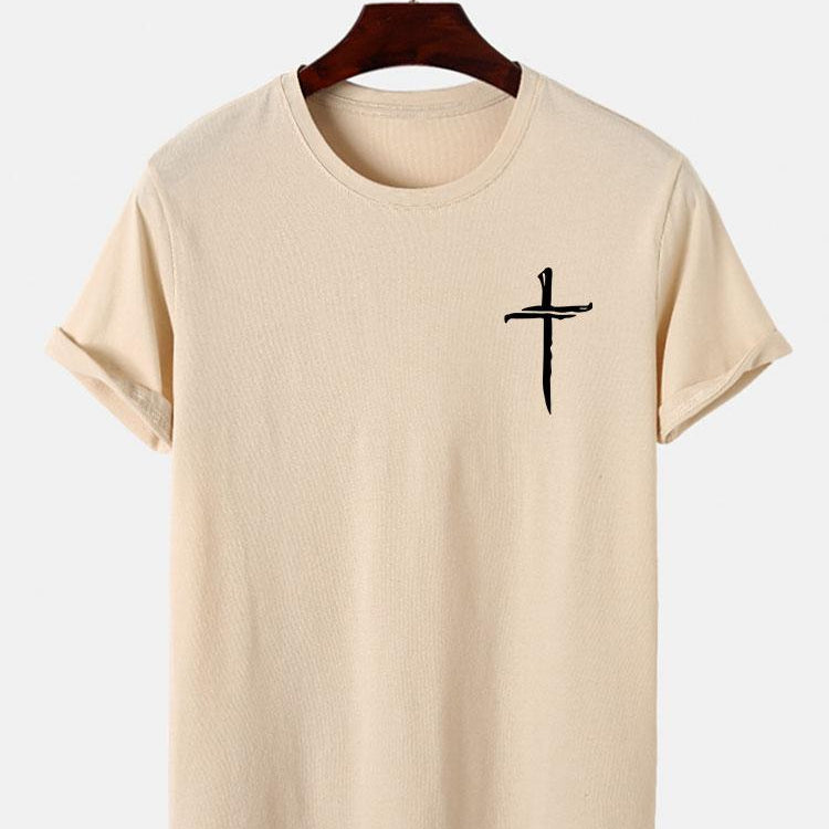 Faith Cross T-Shirt | Eenvoudig & Betekenisvol | Spirituele Touch