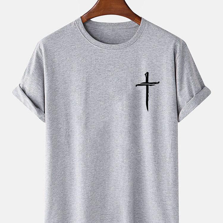 Faith Cross T-Shirt | Eenvoudig & Betekenisvol | Spirituele Touch