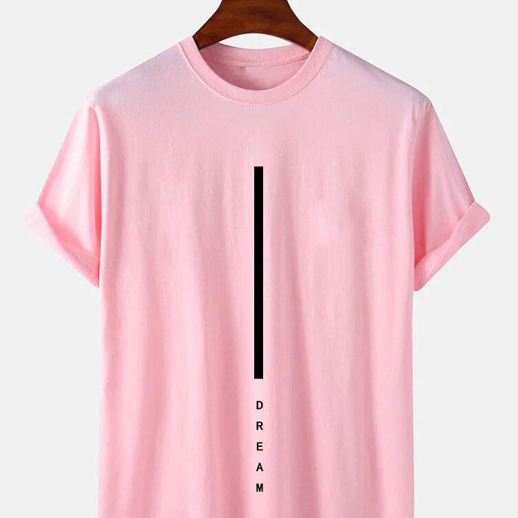 Minimal Line T-Shirt | Modern Design | Fris Kleurenpalet