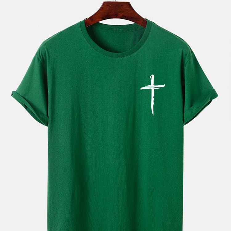 Faith Cross T-Shirt | Eenvoudig & Betekenisvol | Spirituele Touch