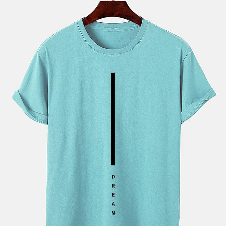 Minimal Line T-Shirt | Modern Design | Fris Kleurenpalet