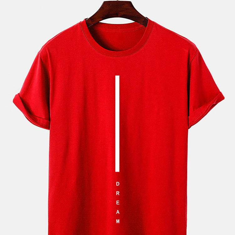 Minimal Line T-Shirt | Modern Design | Fris Kleurenpalet