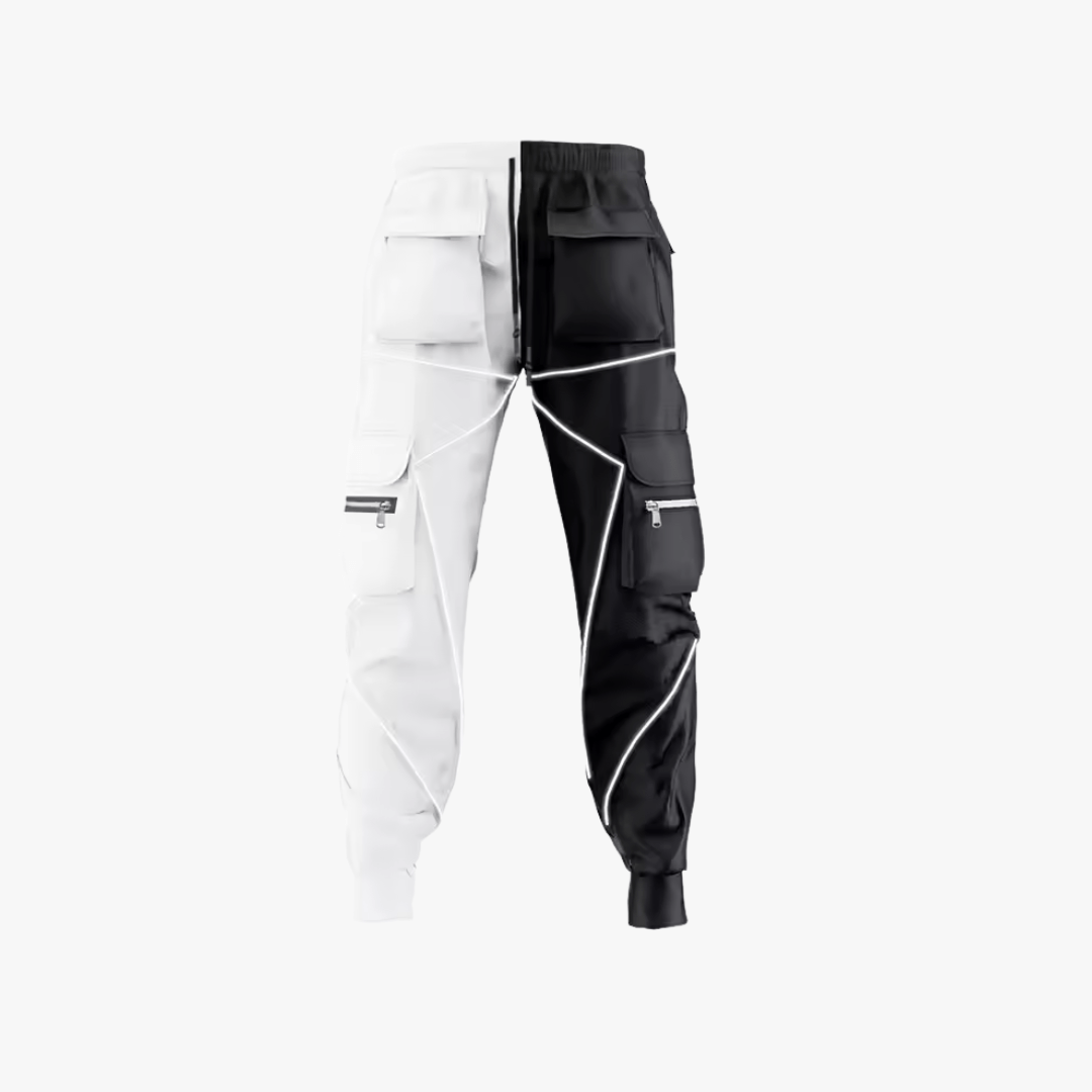 Techwear Cargo Jogger | Reflecterende Accenten | Streetstyle Design