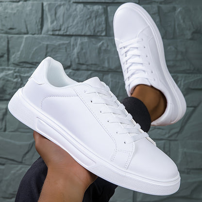 Sneakers | Synthetisch Leer | Minimalistisch & All-White Design