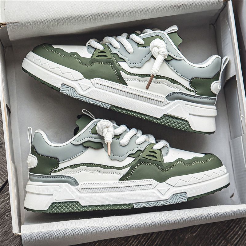 Grove Straat Sneakers | Gelaagde Zool | Retro Straat Luxe