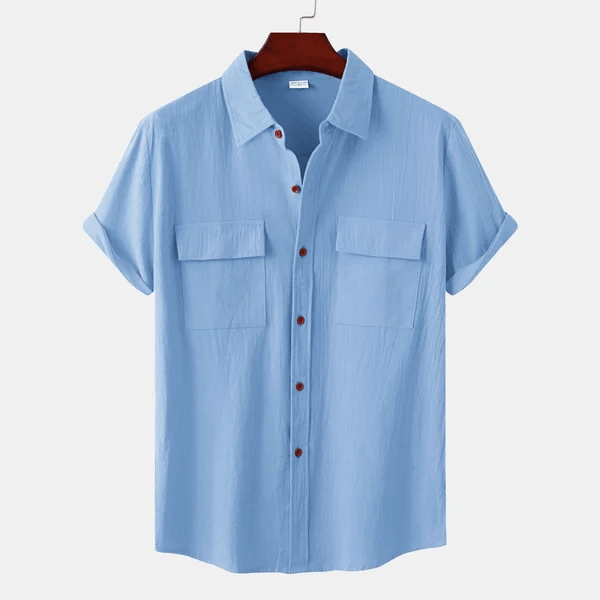Basic Korte Mouwen Overhemd voor Heren | Casual Classic | Zomers Effortless
