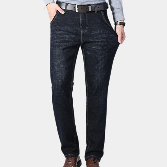 Arctic Denim | Rechte Pasvorm | Warm Gevoerd