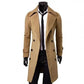 Heren Trenchcoat Lang | Slim Fit | Klassieke City Look