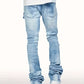 Heren Ripped Cargo Jeans | Slim Fit | Streetwear Denim