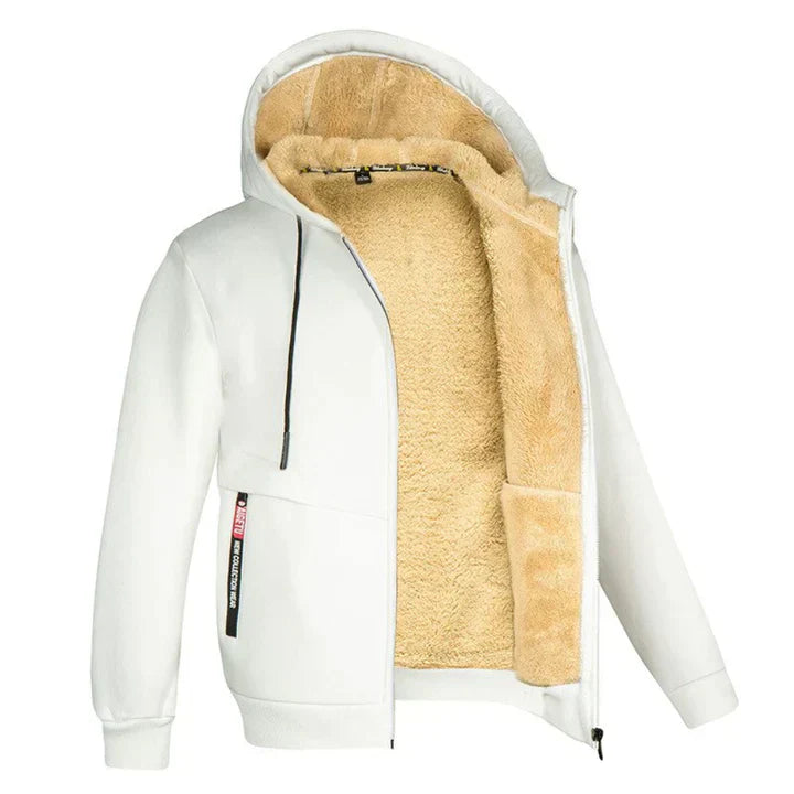 Hoodie met zachte voering en capuchon