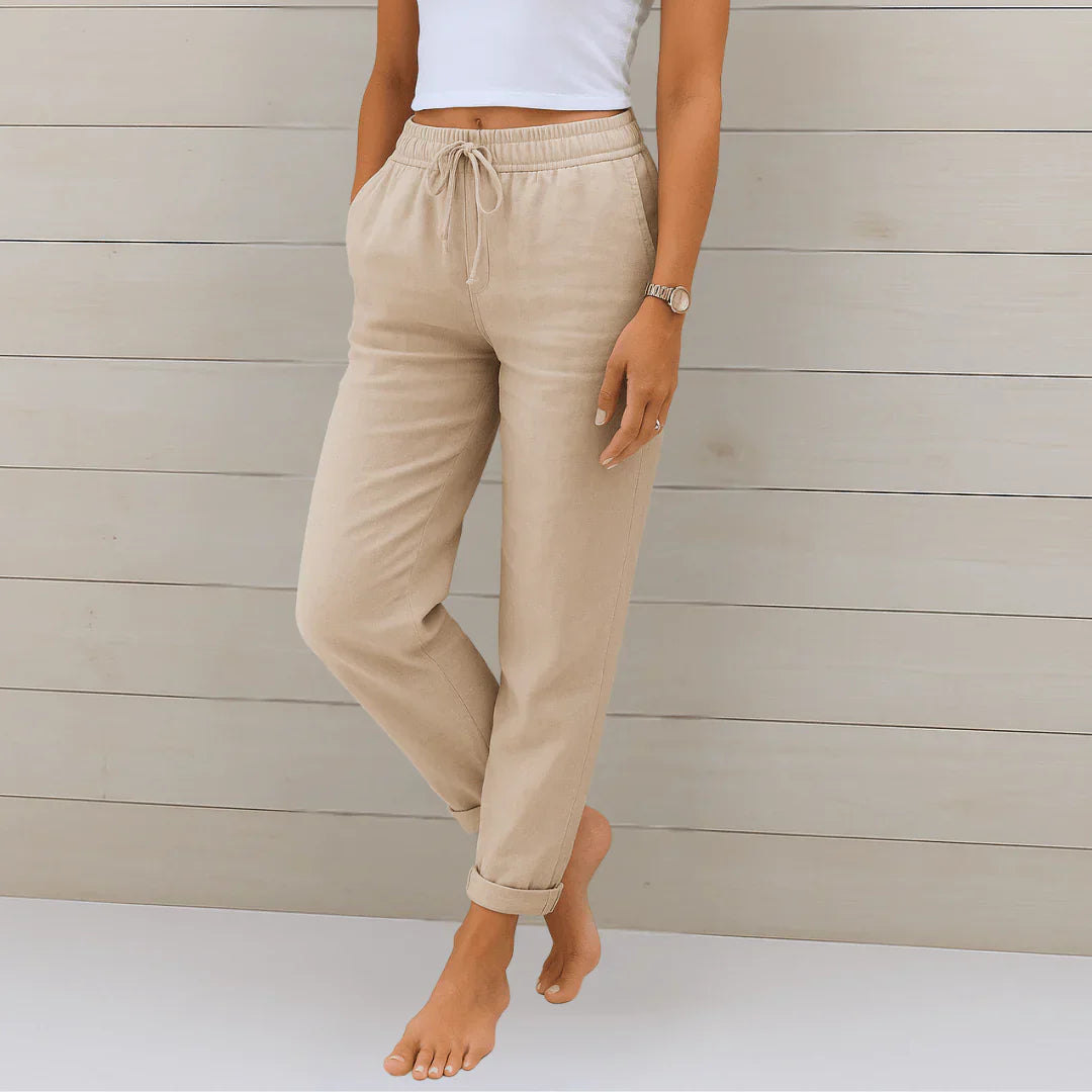 Linea Linnen Comfort Broek - 1+1 Gratis