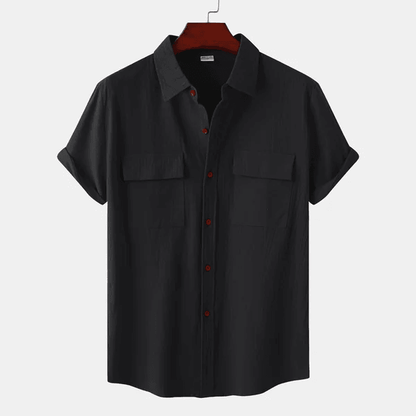 Basic Korte Mouwen Overhemd voor Heren | Casual Classic | Zomers Effortless