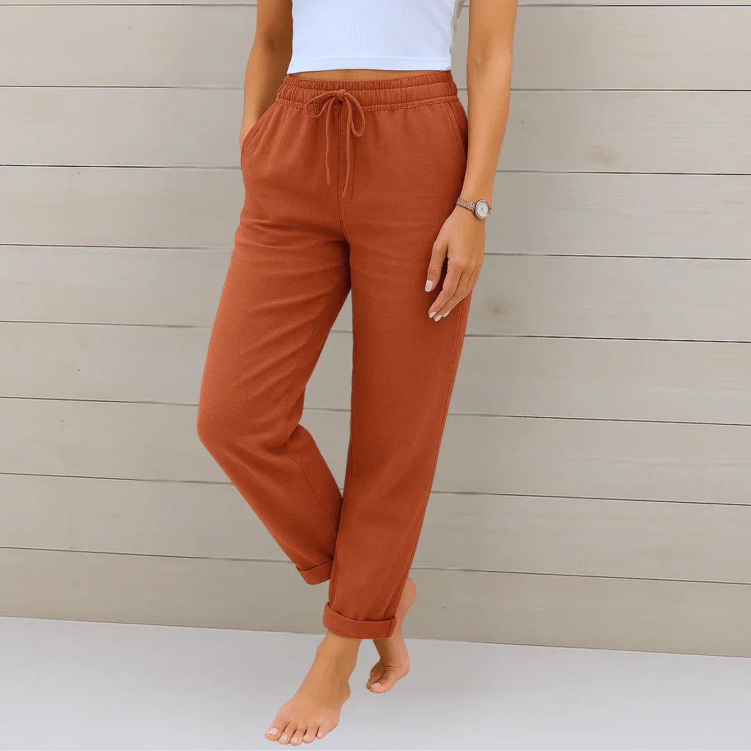 Linea Linnen Comfort Broek - 1+1 Gratis