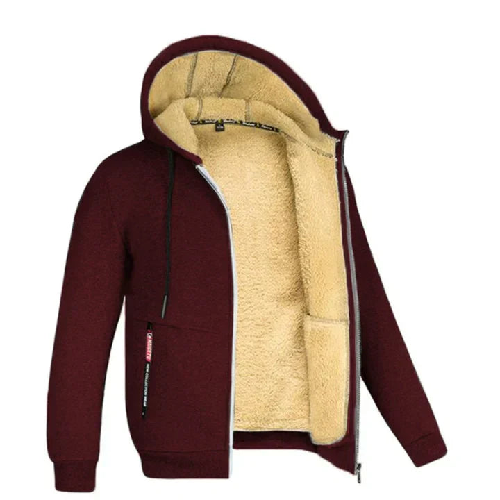 Hoodie met zachte voering en capuchon