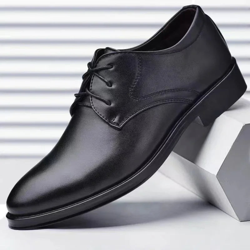 Luxe Lakschoenen Heren | Hoogglans PU Leer | Formeel & Stijlvol