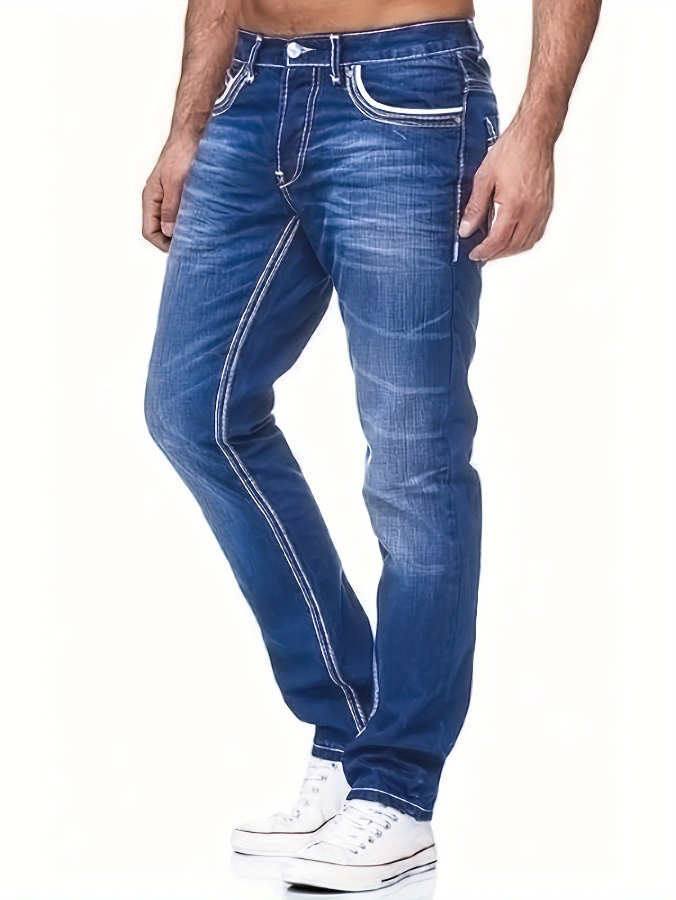 Regular Fit Jeans met Used Look | Stoer & Casual | Tijdloze Denim Style