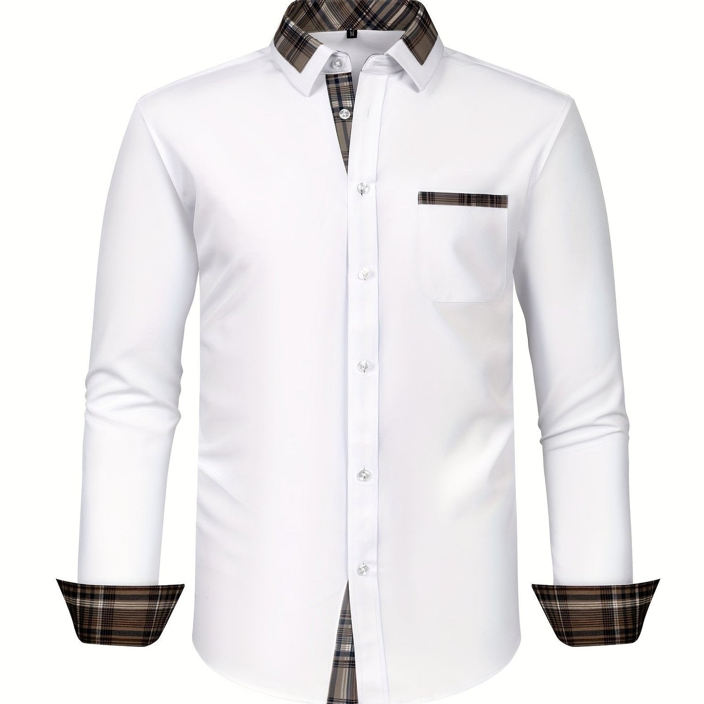 Heren Casual Overhemd | Stijlvol & Uniek | Contrastdetails