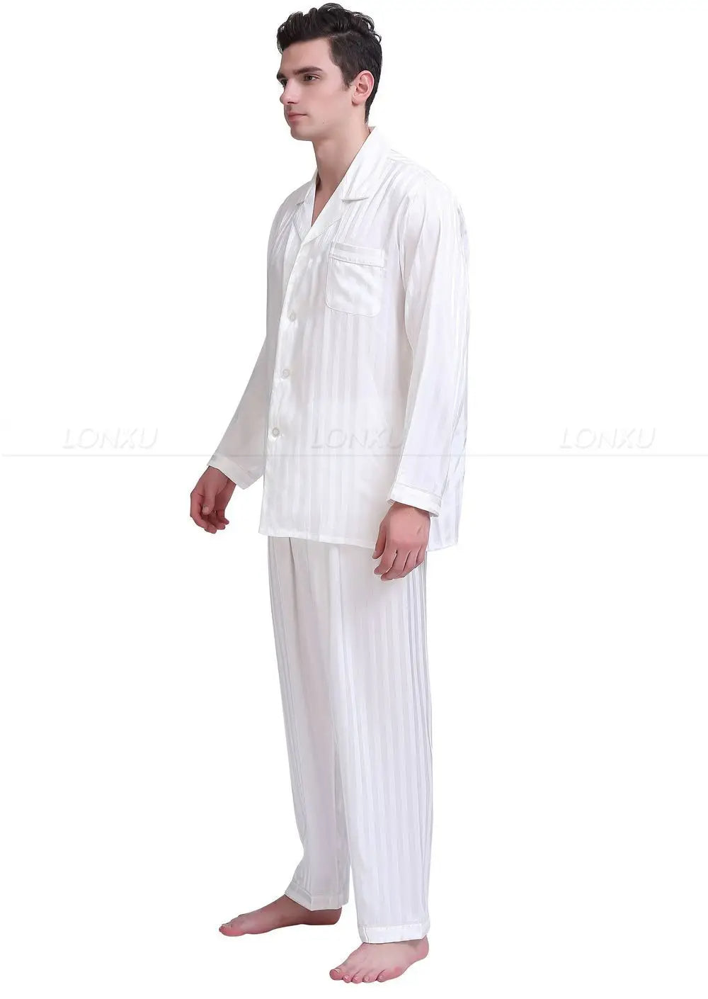 Verona Pyjama Set | Satijnen Luxe Tweedelig | Glanzend & Elegant