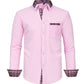 Heren Casual Overhemd | Stijlvol & Uniek | Contrastdetails