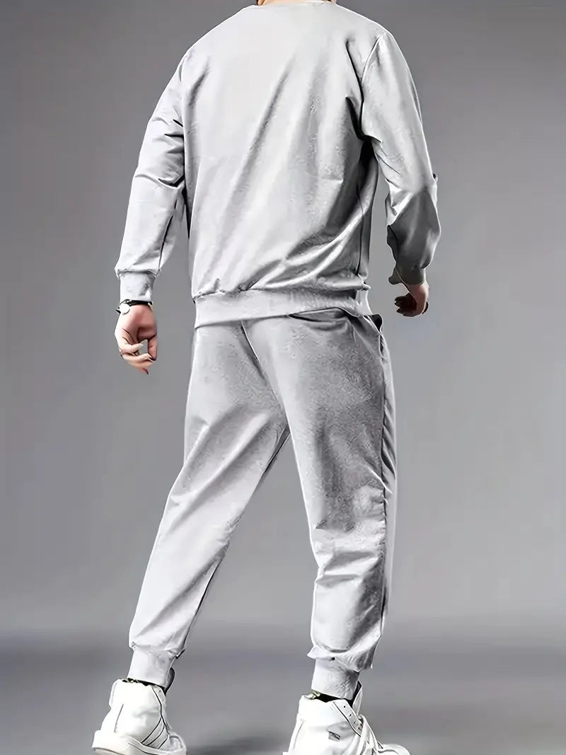 Heren Sweater Joggingpak | Relaxed Fit Set | Comfort & Streetstyle