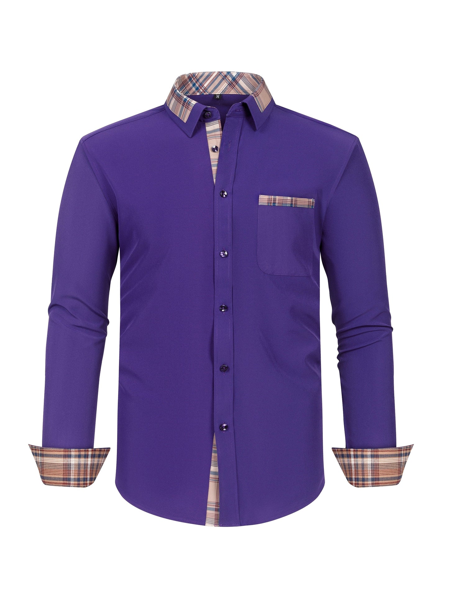 Heren Casual Overhemd | Stijlvol & Uniek | Contrastdetails