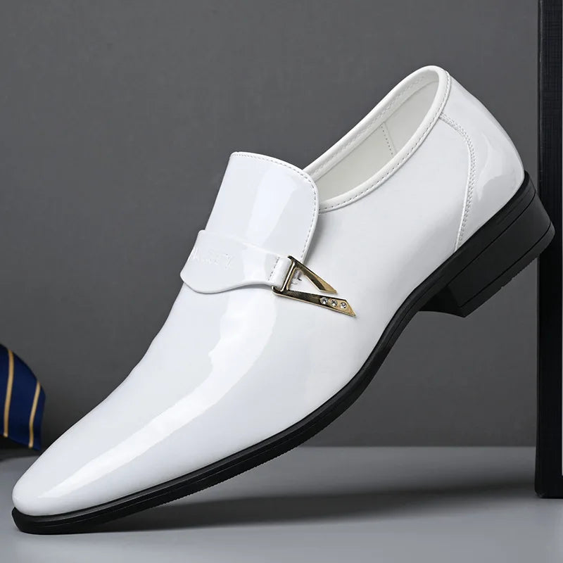 Heren Lakleren Dress Shoes | Puntneus | Party & Wedding Style