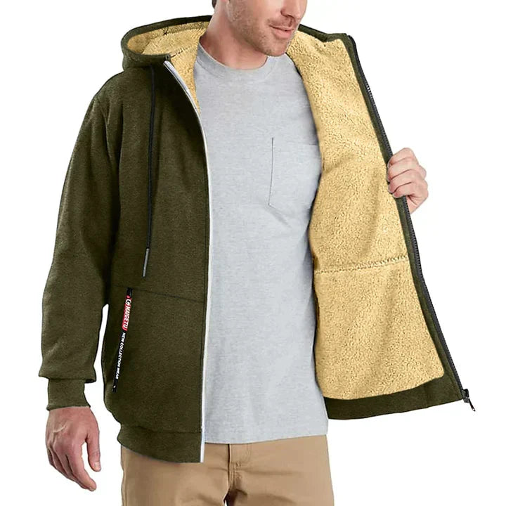 Hoodie met zachte voering en capuchon
