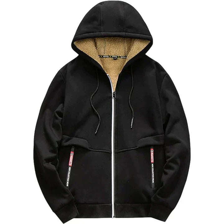 Hoodie met zachte voering en capuchon