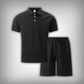 CityPolo Set | Casual Co-Ord | Poloshirt & Short in Stijl