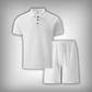 CityPolo Set | Casual Co-Ord | Poloshirt & Short in Stijl